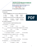 Tiếng anh 7 Friends Plus - Unit 7 - Test 1