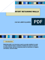 Counterfort Retaining Walls