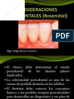 Consideraciones Periodontales (Rosenstiel) Bien