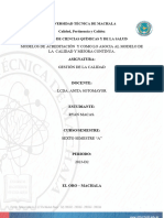 Modelos de Acreditación y Como Lo Asocia Al Modelo de La Calidad y