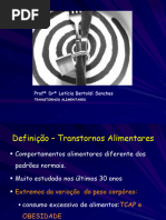 Aula 01 - Transtornos Alimentares