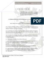 A CÂMARA MUNICIPAL DE NILÓPOLIS Aprova e Eu Sanciono A Seguinte Lei