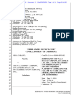 Attorneys For Defendants The Walt Disney Company, Lucasfilm Ltd. LLC, and Huckleberry Industries (US) Inc