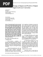 PV Based Design of Improved Positive Output Super-Lift Luo Converter