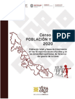 SEFIPLAN 2021 CensoPobbViv202.PobTotalTasasCrec - Veracruz