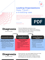 Quantic I Leading Organizations: Away Travel - A Troubling Case