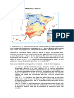 Mapa Temperaturas y Mapa Precipitaciones Resuelto