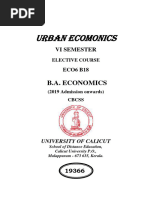 SLM-Eco - URBAN ECONOMICS