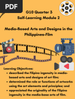 Quarter 3 Self-Learning Module 2 Media-Based Arts and Designs in The Philippines-Film-numbered