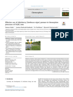 Effective Use of Elderberry (Sambucus Nigra) Pomace in Biosorption Processes of Fe (III) Ions