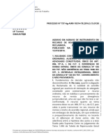 Poder Judiciário Justiça Do Trabalho Tribunal Superior Do Trabalho