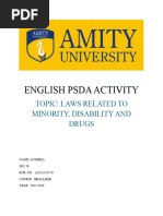 Laws On Minority, Drugs