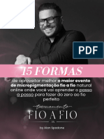 15 Formas de Aproveitar o Treinamento Fio A Fio Do Zero Ao Fio Perfeito 2