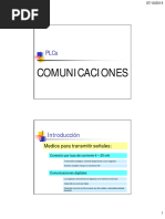 Comunicaciones: Medios para Transmitir Señales