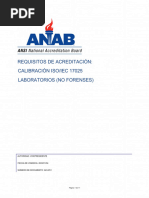 AR 2251 Accreditation Requirements - ISO - IEC 17025 Calibration Laboratories-8159-10 Ingles