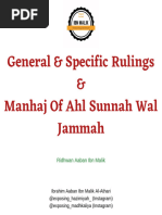 General & Specific Rulings