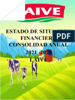 Estado de Situacion Financiero Consolidad Anual