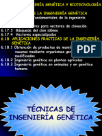 Tema 6C. Ingeniería Genética y Biotecnología