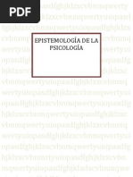 Dante Bobadilla - Epistemología de La Psicología