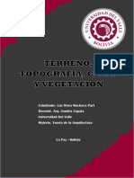 TERRENO, TOPOGRAFIA, CLIMA Y VEGETACION. TEORIA - Archivo