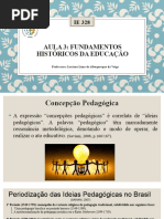 Aula 3 - Fundamentos Históricos Da Educação