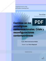 Cambios en Los Paradigmas Comunicacionales