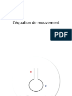 4.1. L'équation Du Mouvement