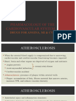 Drugs For Angina, MI, CVA 2023