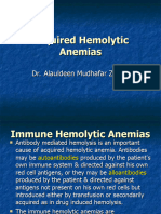 Acquired Hemolytic Anemias