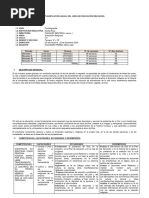 Programación Anual 3° Ed - Religiosa - Melky