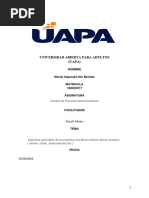 Control de Procesos Adminstrativos Trabajo Final GRUPO - RICA