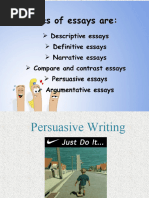 Persuasive - Writing 2nd Prep