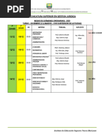 Mesas de Examen Turno Diciembre 2023