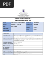 Q4 English 2ND Cot 2023