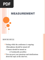 Measurement (2020)