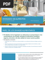 Envasado de Alimentos