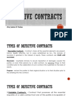 Defective Contracts