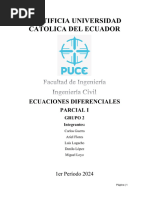 Ecuaciones Diferenciales Ordinarias