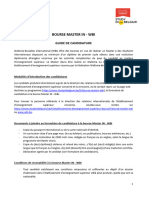 Bourses Master in - Guide de Candidature-B