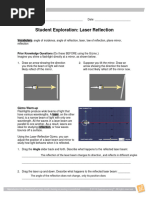 Laser Reflection PDF