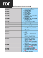 FFA Breakdown (Jaleel Ahmed Lectures)