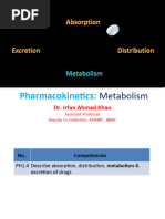 Pharmacokinetics:: Metabolism