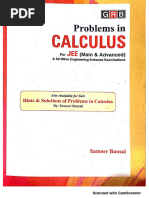 Sameer Bansal Calculus