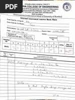 Sample Answer Sheet 2 CMPN Sem IV IA II