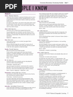 Outcomes Elementary VocabularyBuilder Unit7