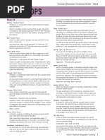 Outcomes Elementary VocabularyBuilder Unit5