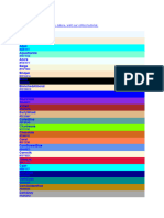 HTML Colors