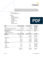 PC Calibre Technical Data