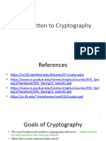 Introduction To Cryptography