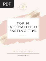 Top 10 Intermittent Fasting Tips